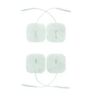 Rimba White Electro Stimulation Set of Four Pads for Couples