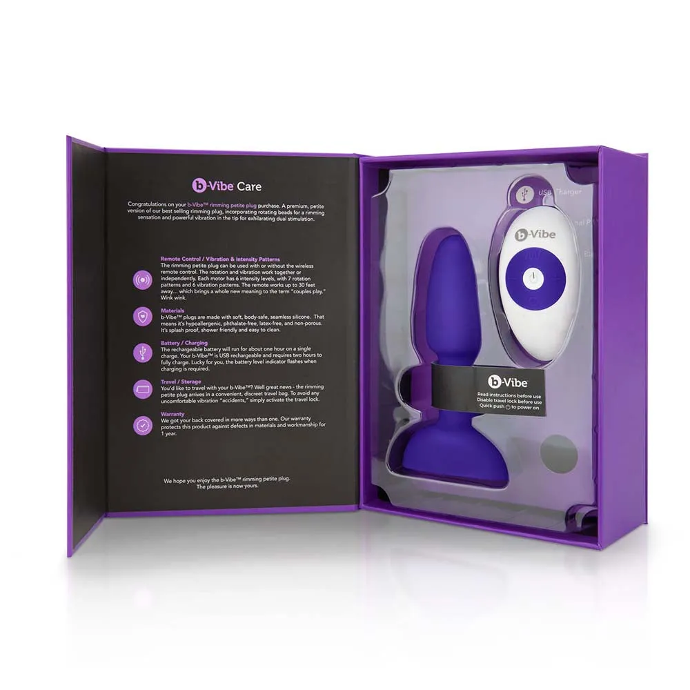 Rimming Petite Vibrating Butt Plug