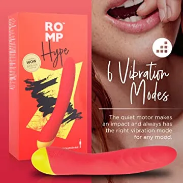 Romp Hype Rechargeable Silicone G-Spot Vibrator