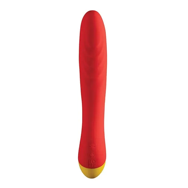 Romp - Hype Vibrating G Spot Dildo (Red)