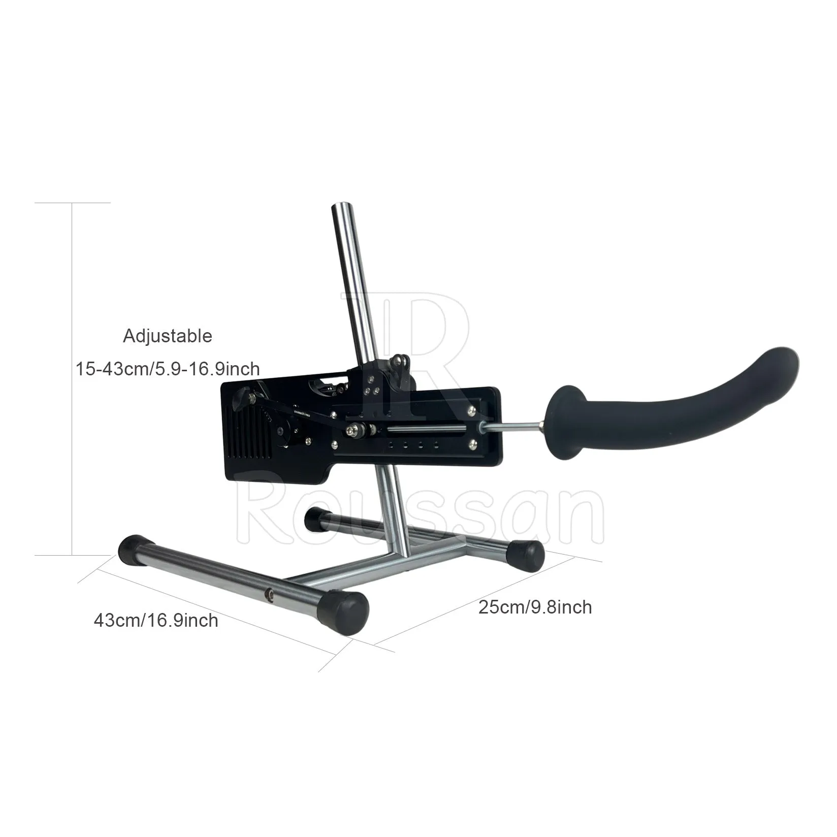 Roussan Sex Machine Black Dragon. 120-Watt Motor. Quiet & Powerful Thrusting Fucking Machine