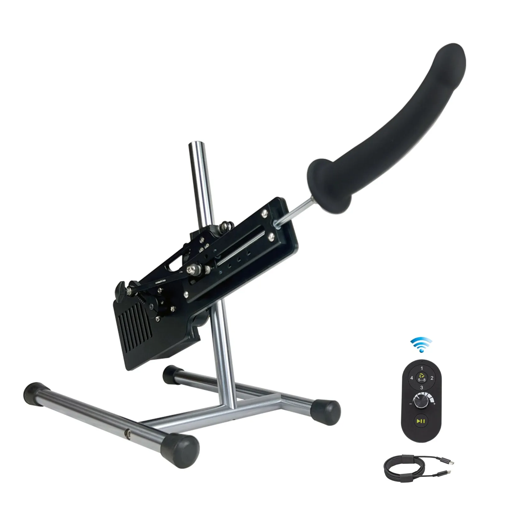 Roussan Sex Machine Black Dragon. 120-Watt Motor. Quiet & Powerful Thrusting Fucking Machine