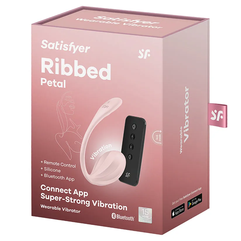 SATISFYER RIBBED PETAL ROSE (NET)
