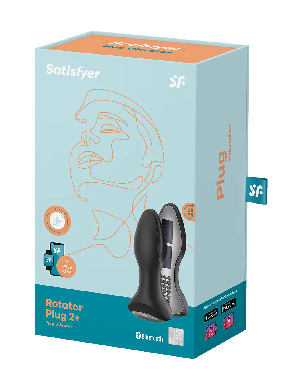 Satisfyer Rotator Plug 2 Plus Rotating Bead Plug