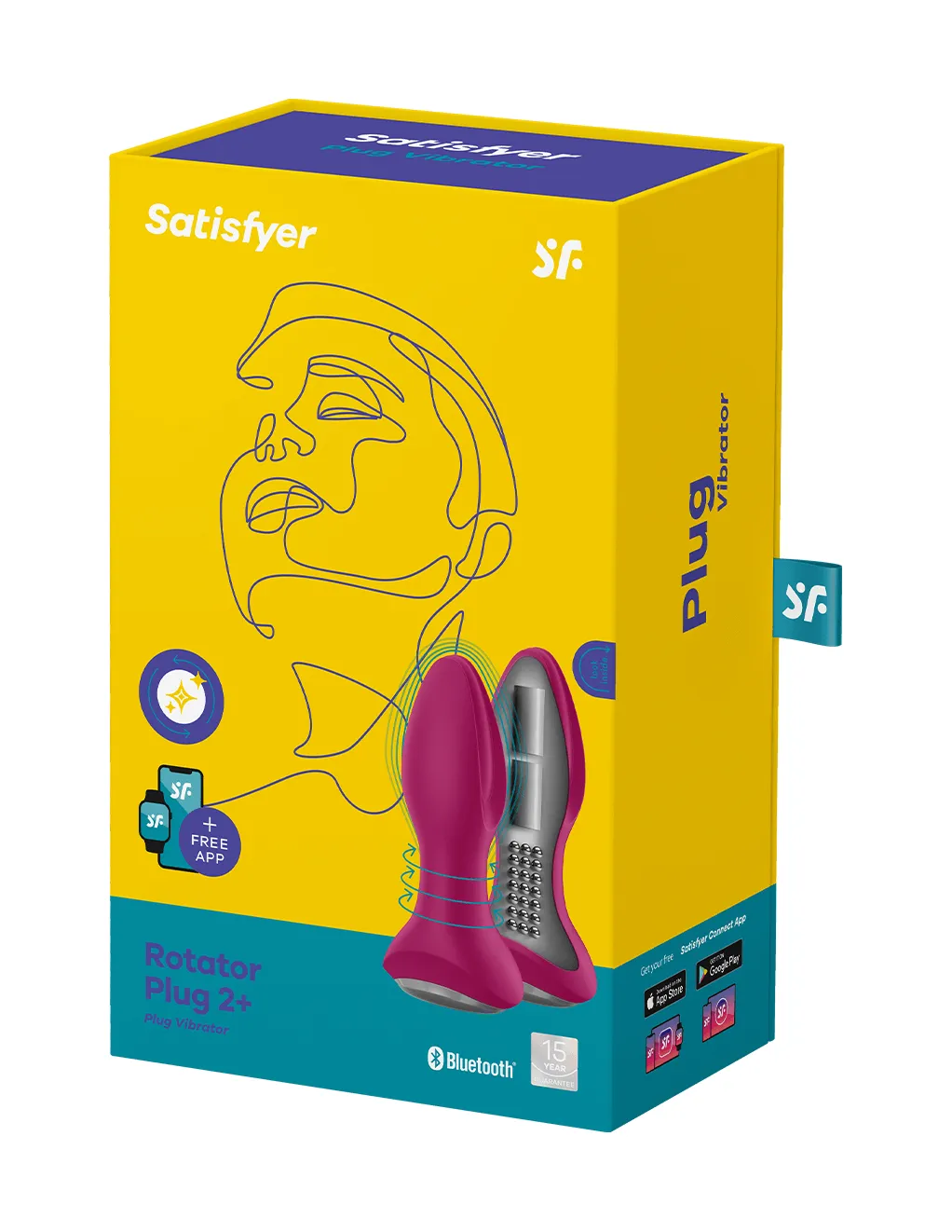 Satisfyer Rotator Plug 2 Plus Rotating Bead Plug