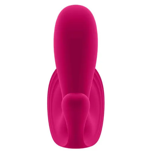 Satisfyer Top Secret PLUS Wearable Vibrator with Anal Stimulator PINK
