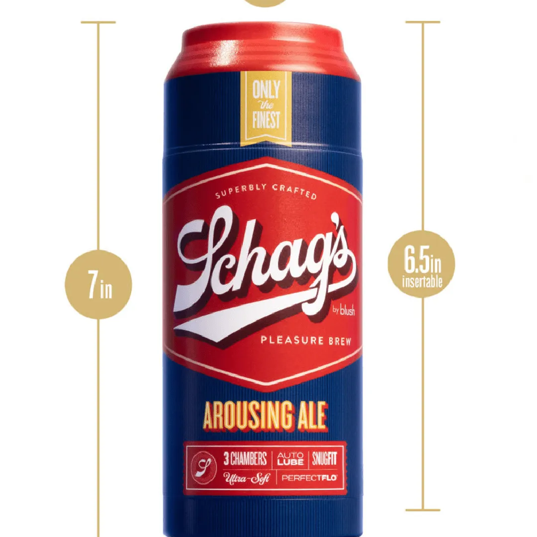 Schag's Arousing Ale Self-Lubricating Penis Stroker (Damaged Package)