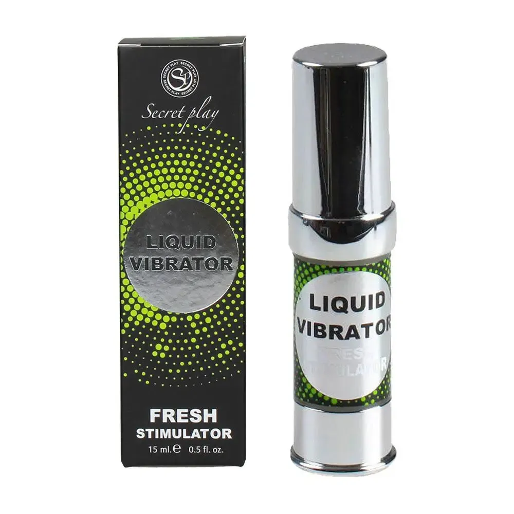 Secret Play Liquid Vibrator Unisex Fresh Stimulating Gel. 15ml/ 0.5fl.oz