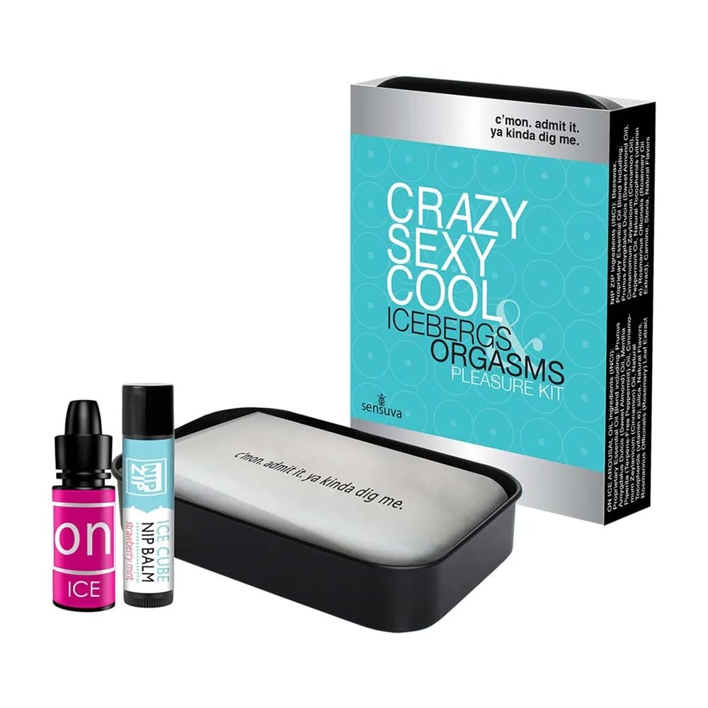 Sensuva Crazy Sexy Cool Icebergs Orgasms Pleasure Kit