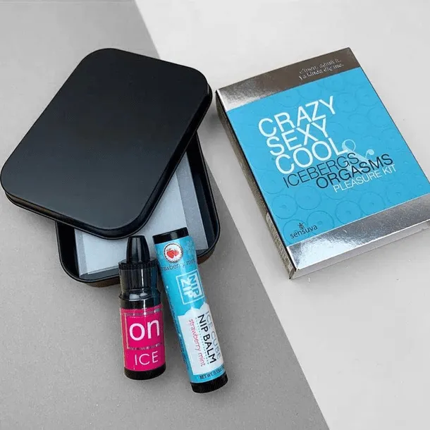 Sensuva Crazy Sexy Cool Icebergs Orgasms Pleasure Kit