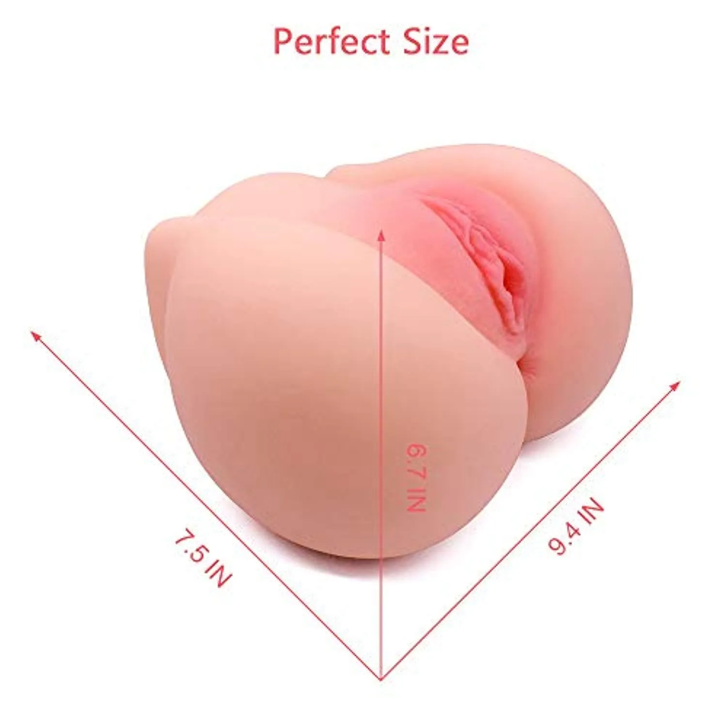 Sex Doll Torso Pocket Pussy 3D Realistic Buff Anal Sex Masturbation Sex