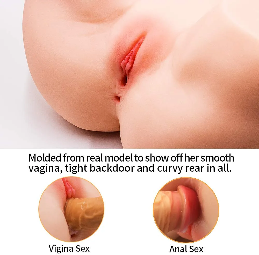Sex Doll Torso Pocket Pussy 3D Realistic Buff Anal Sex Masturbation Sex
