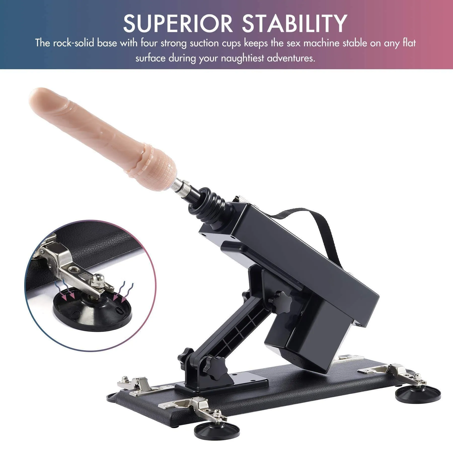 Sex Machine Automatic Thrusting Dildo Machine with Masturbation Cup