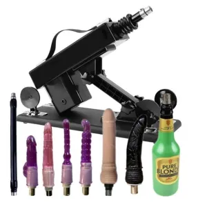 Sex Machine Love Machine for Couple with Vagina Cup and 7pcs Dildo
