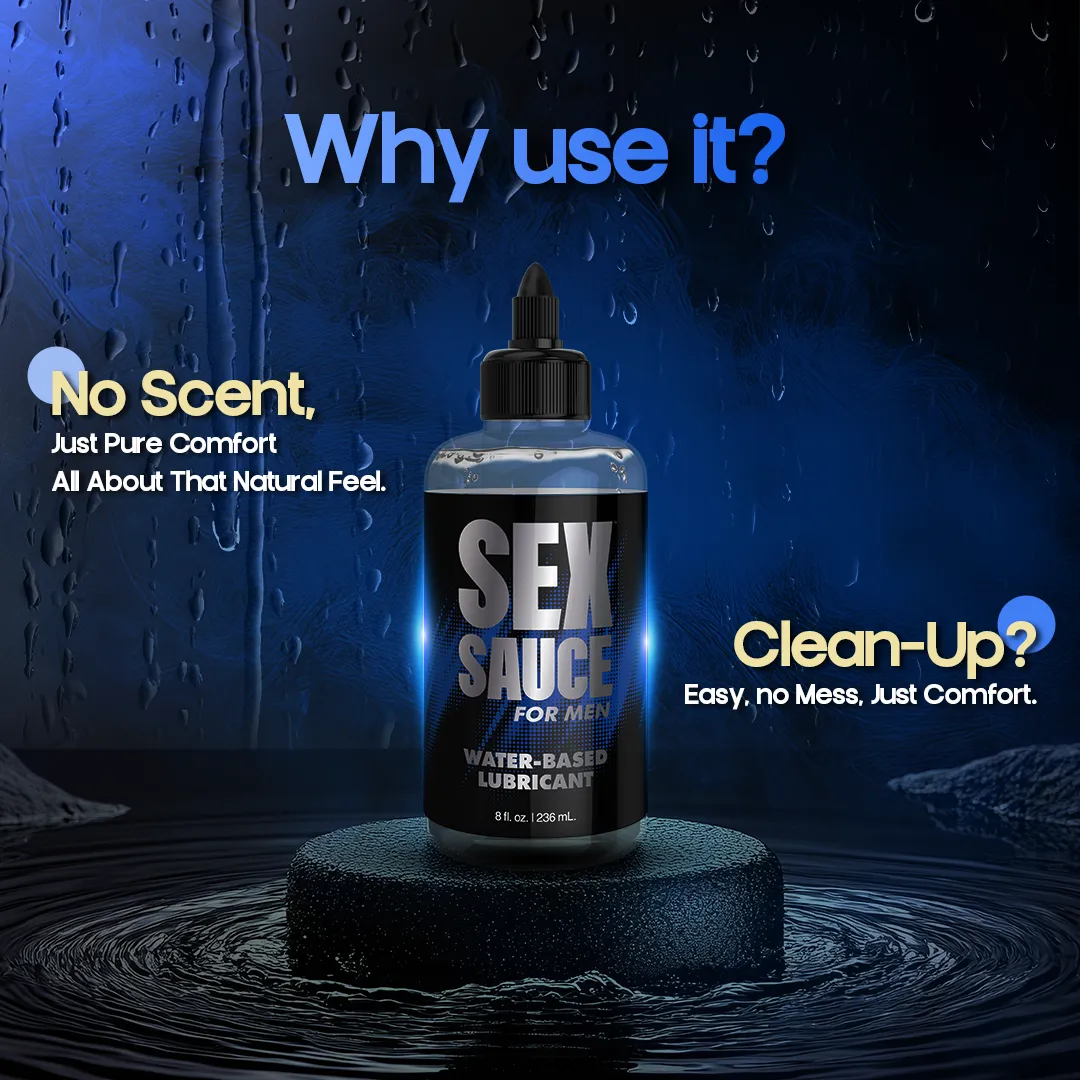 Sex Sauce For Men Water-based Lubricant - 8oz