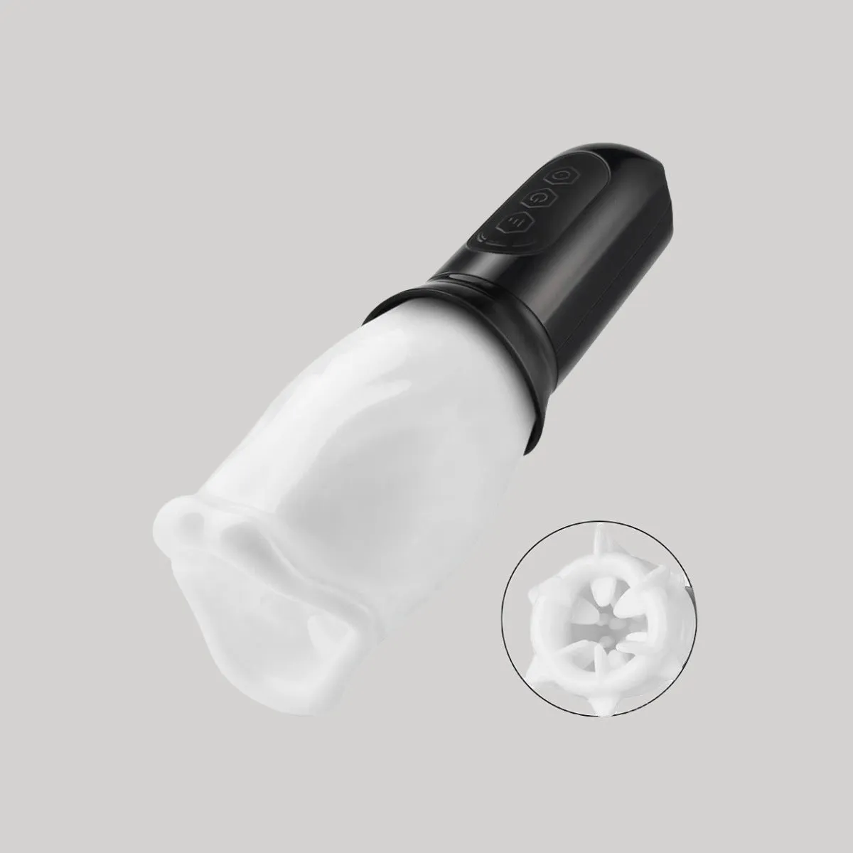 Sexual Paws - Male Rose 4 Rotating & 3 Spinning Speeds Oral Sex Stroker