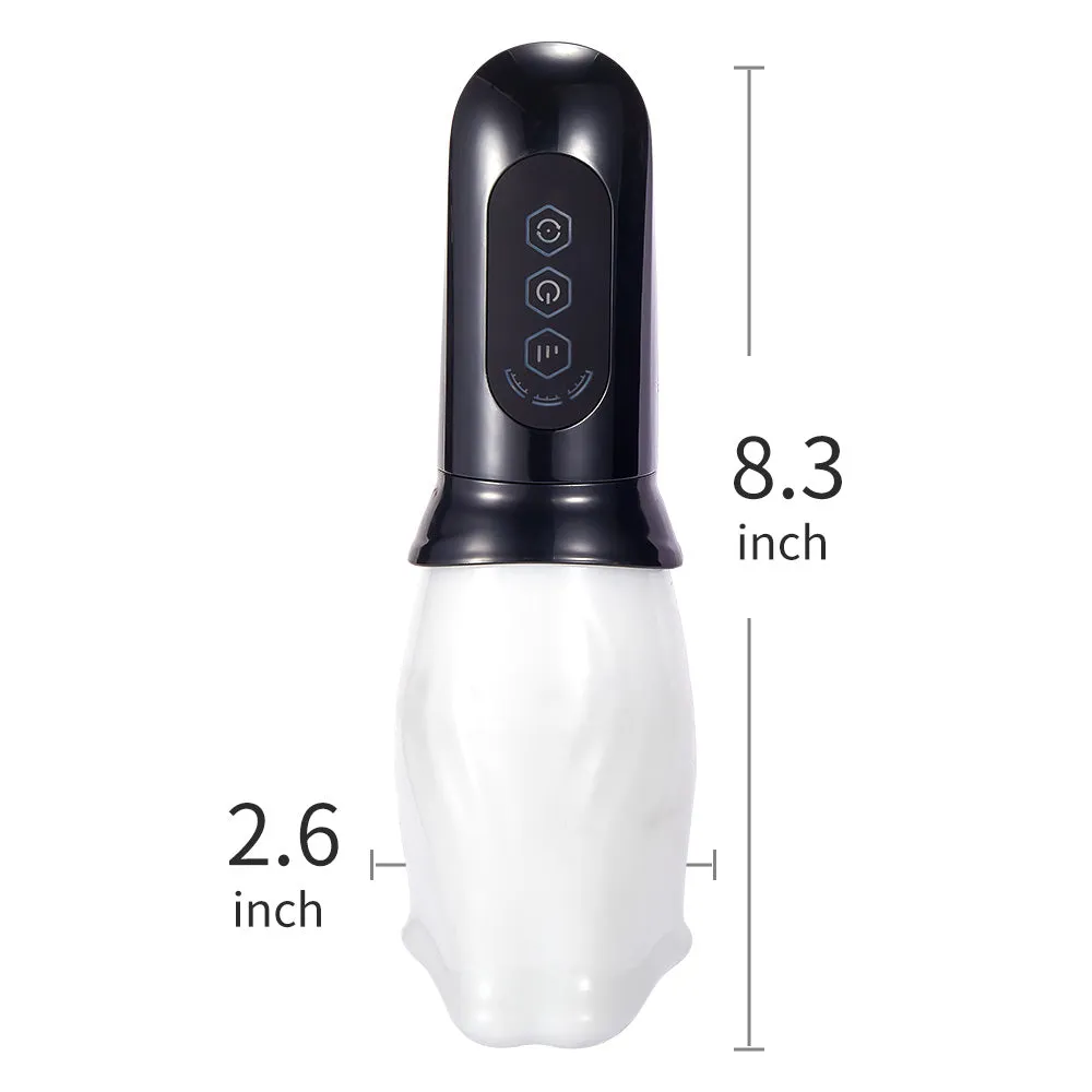 Sexual Paws - Male Rose 4 Rotating & 3 Spinning Speeds Oral Sex Stroker