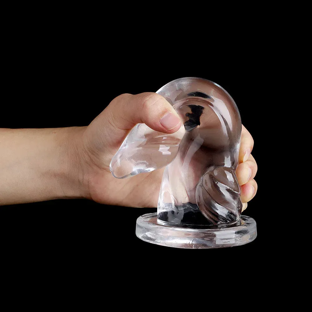 Silicone Anal Dildo Butt Plug - Jelly Realistic Dildos Vaginal Anal Sex Toys
