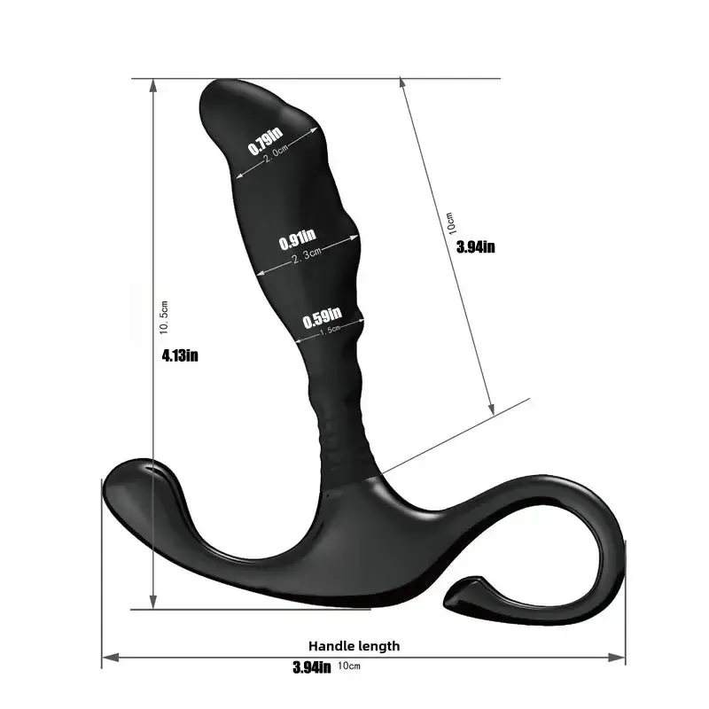 Silicone Anal Plug For Men Couples Ergonomic Design Flexible & Rigid Shaft