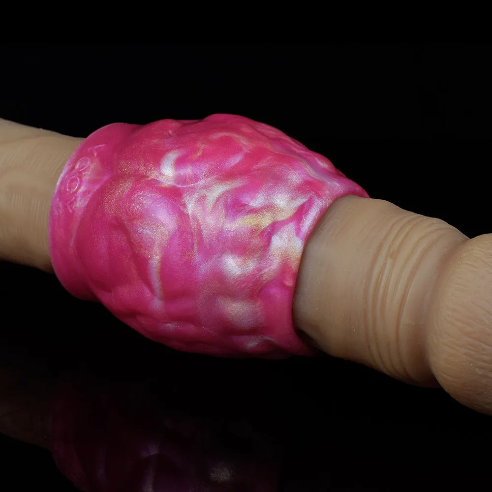 Silicone Cock Sleeve Penis Ring Enlarger Sex Toy for Men - Monsterdildo Condom Sex Shop