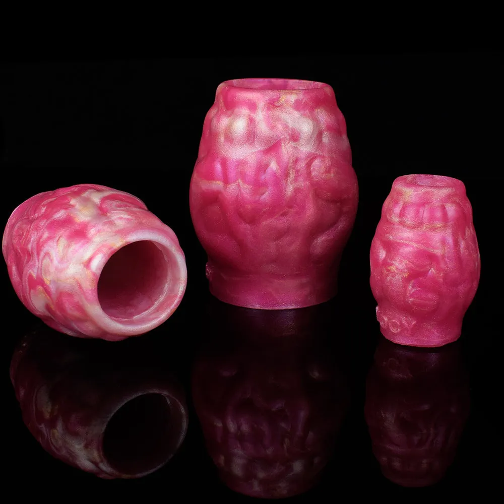 Silicone Cock Sleeve Penis Ring Enlarger Sex Toy for Men - Monsterdildo Condom Sex Shop