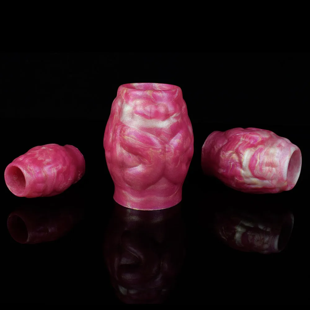 Silicone Cock Sleeve Penis Ring Enlarger Sex Toy for Men - Monsterdildo Condom Sex Shop