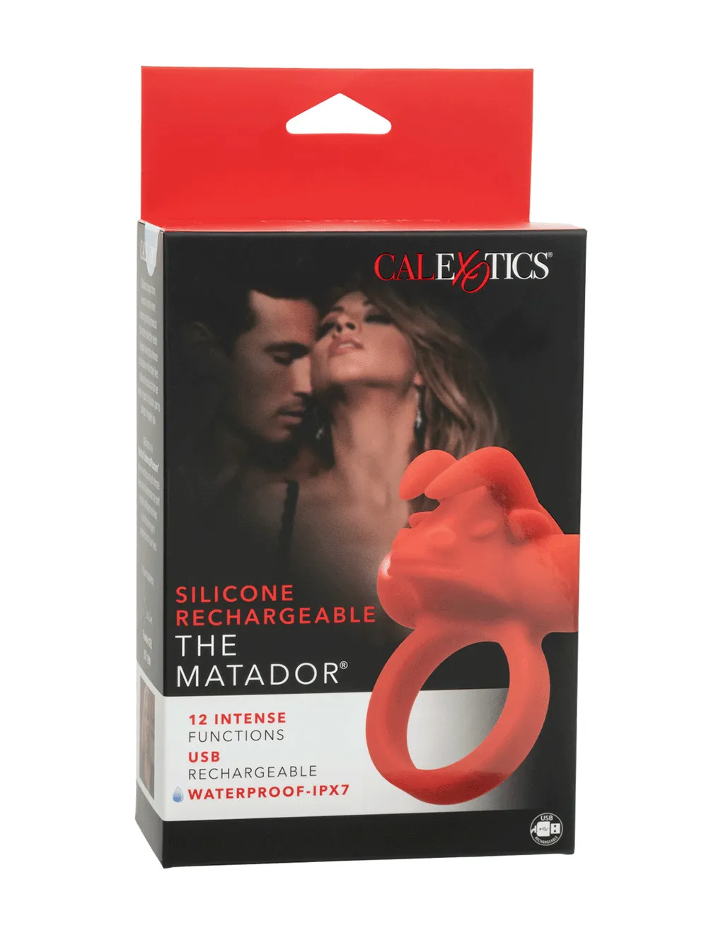Silicone Rechargeable The Matador Vibrating Ring