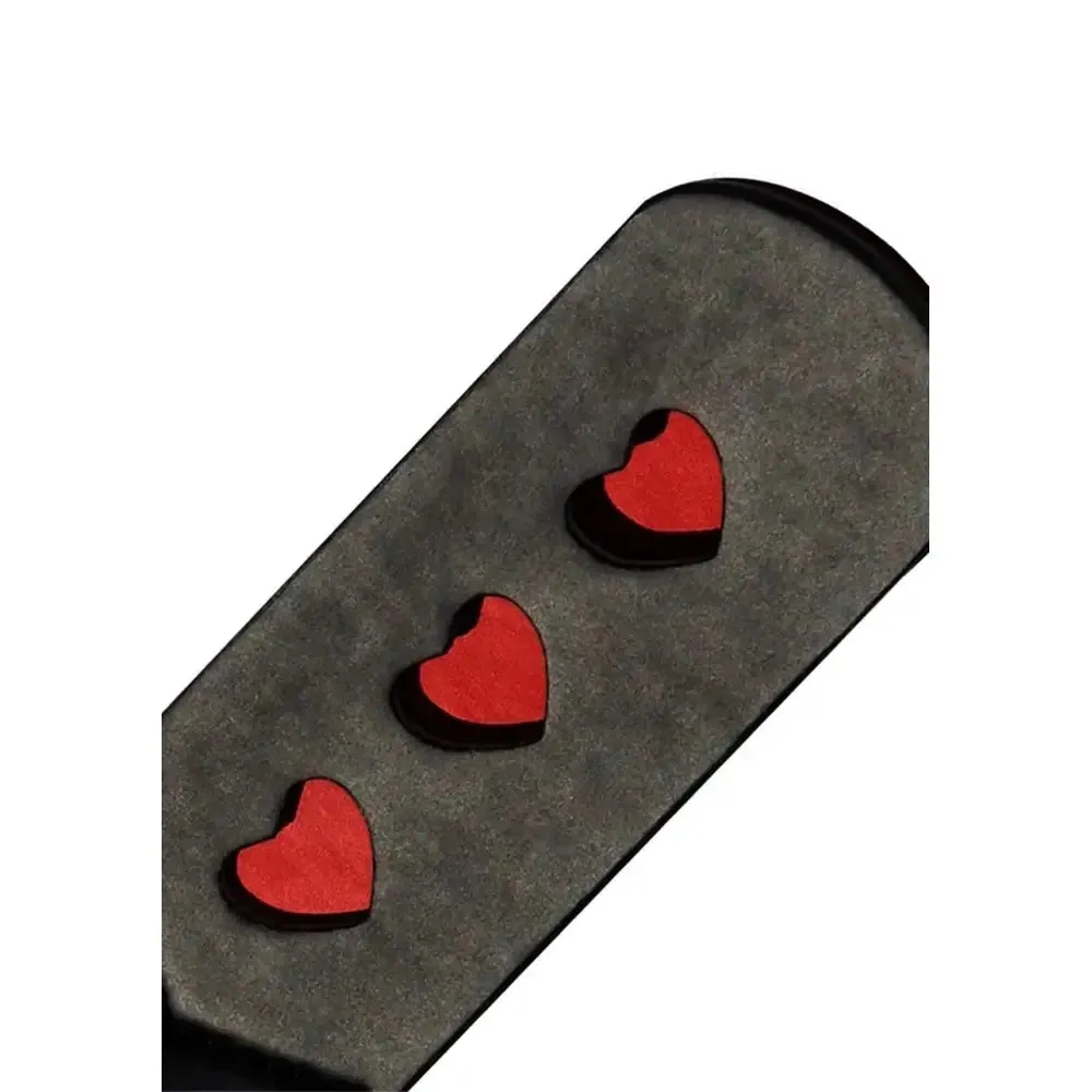 Sportsheets Leather Black Heart Paddle for Bdsm Play