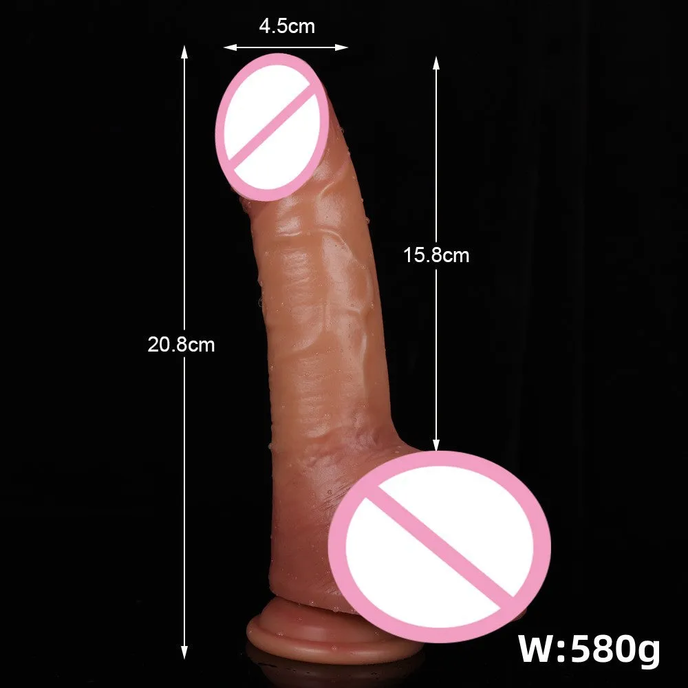 Squirting Realistic Dildo Anal Butt Plug - Silicone Vaginal Prostate Massage Sex Toy for Women