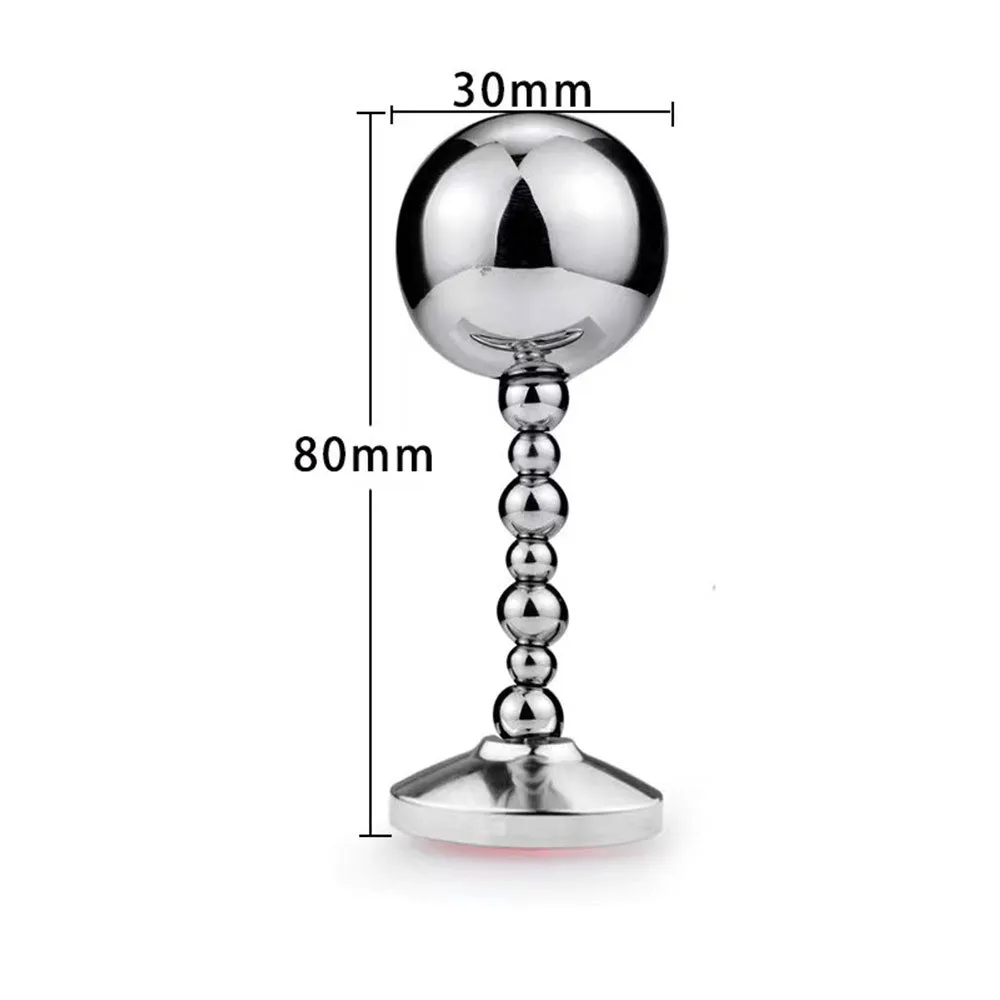 Stainless Steel Anal Plug - Metal Dildo Butt Plug Sex Toys for Women Men