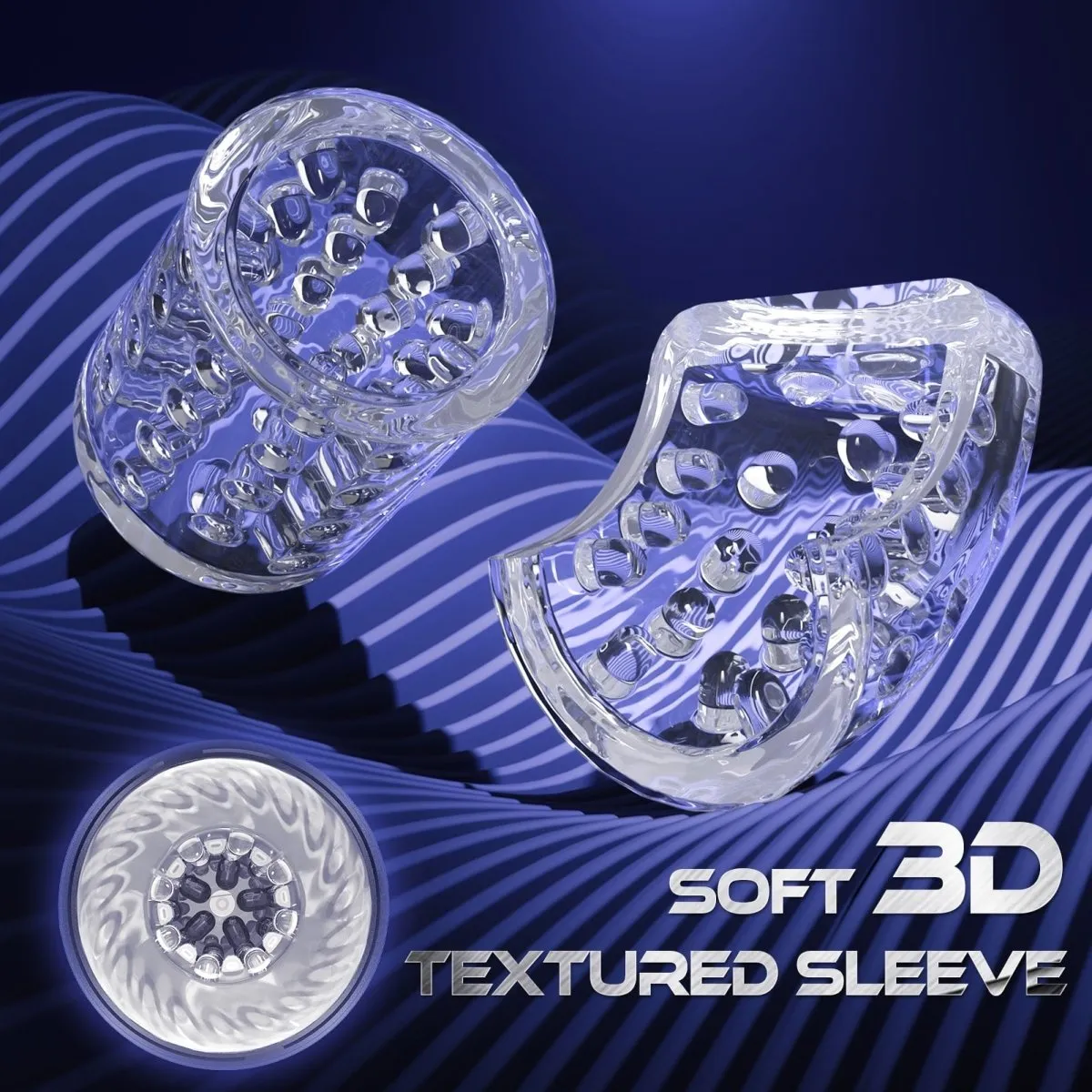 STORM| 3 in 1 Thrusting and Rotating vibrating Male Masturbator Toy