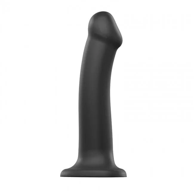 Strap On Me Dual Density Bendable Dildo Black