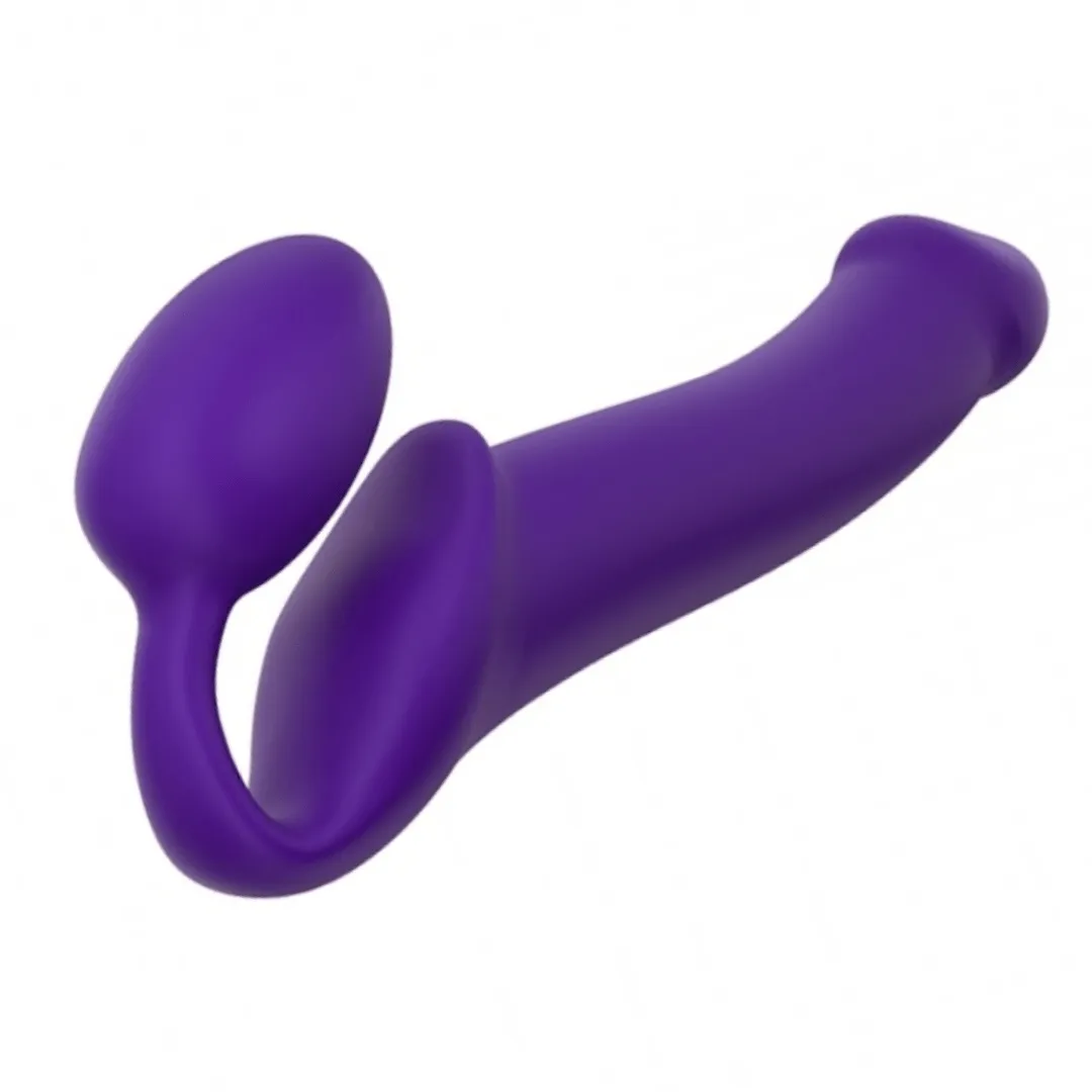 Strap-on-Me Large Wearable Strapless Strap-On Dildo - Purple
