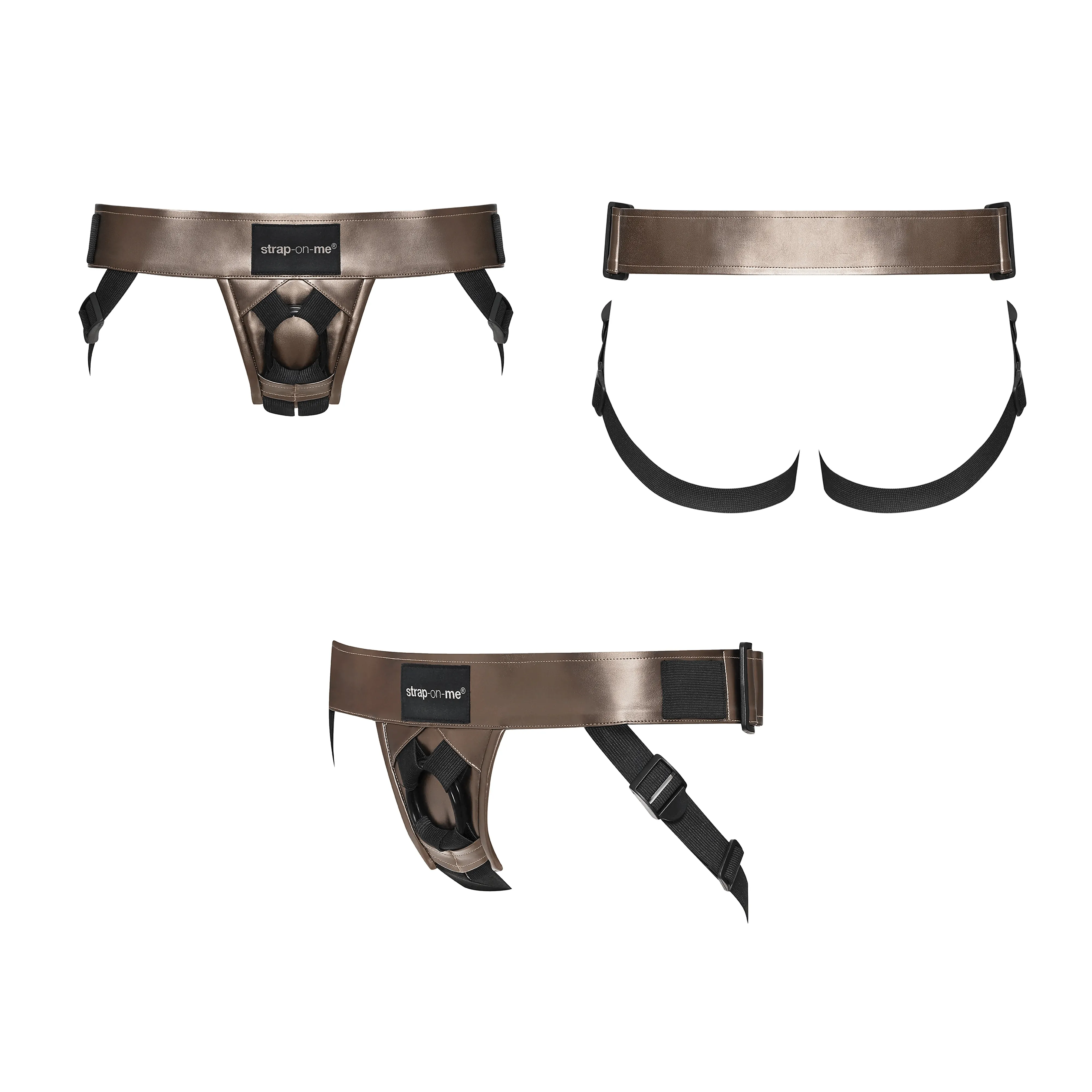 Strap On Me Leatherette Curious Harness