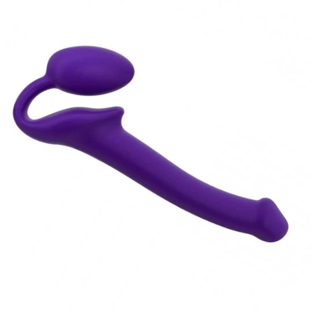 Strap-on-Me Medium Wearable Strapless Strap-On Dildo - Purple