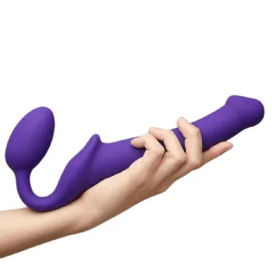 Strap-on-Me Medium Wearable Strapless Strap-On Dildo - Purple