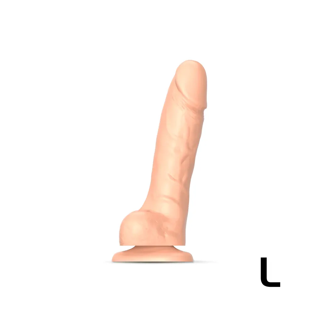 Strap On Me Sliding Skin Realistic Dildo Vanilla