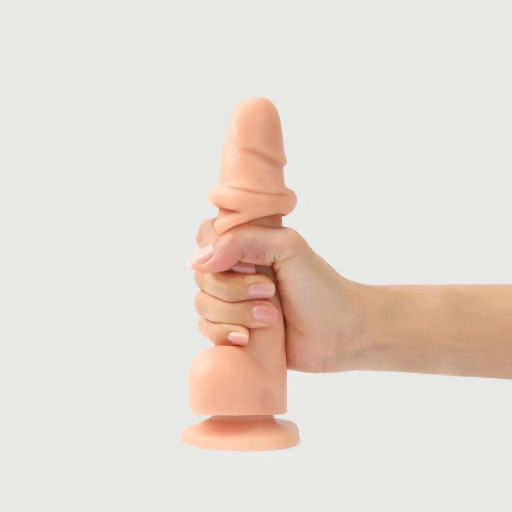 Strap On Me Sliding Skin Realistic Dildo Vanilla