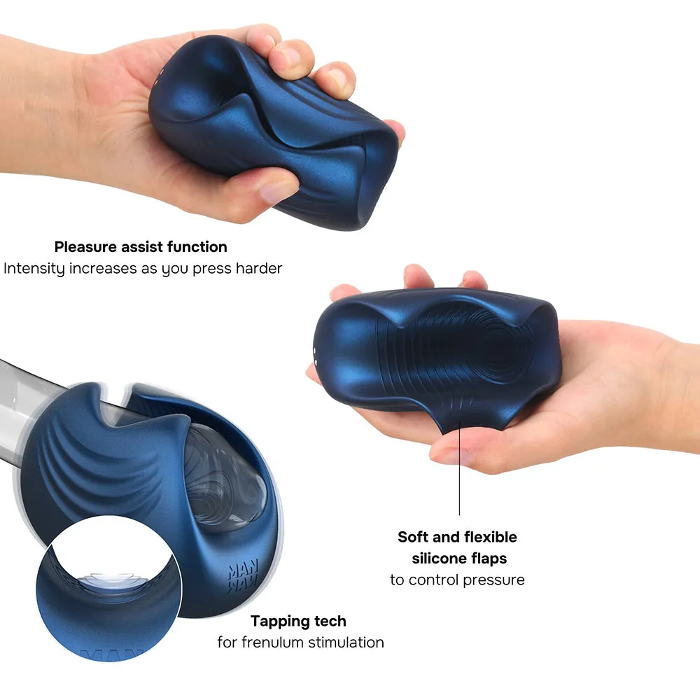 Sub One Tapping Penis Stroker and Frenulum Teaser