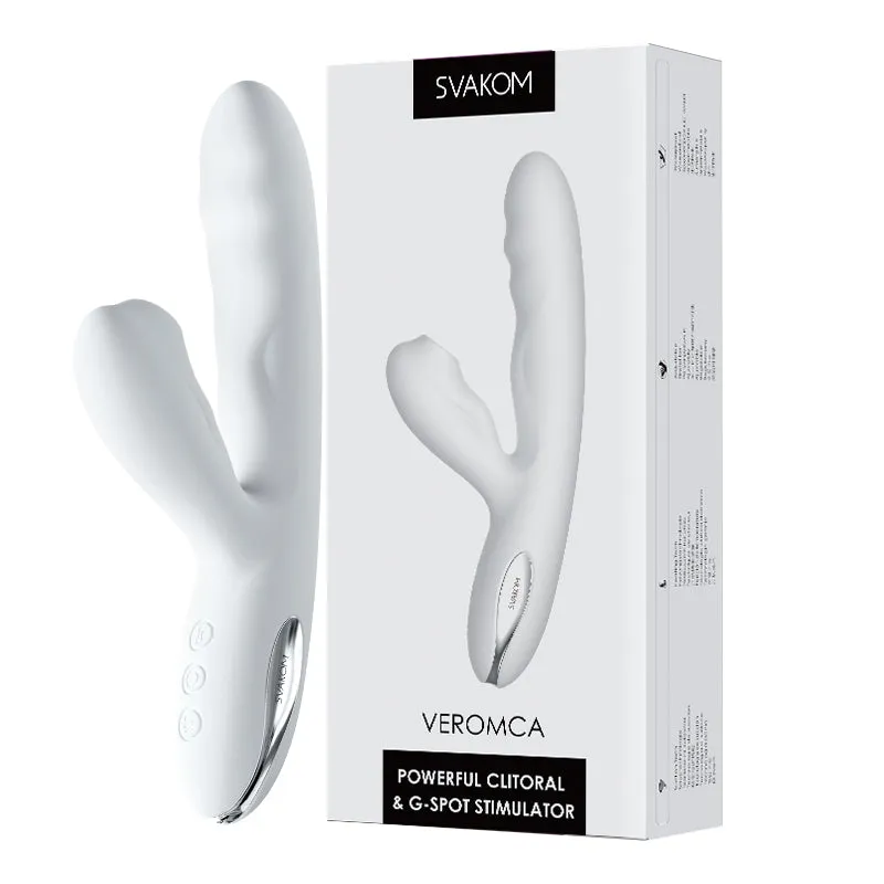 SVAKOM Avery Thrusting & Sucking Rabbit Vibrator