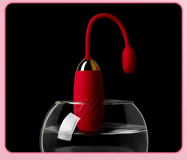SVAKOM Ella App Controlled Rechargeable Textured Love Egg Vibrator