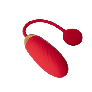 SVAKOM Ella App Controlled Rechargeable Textured Love Egg Vibrator