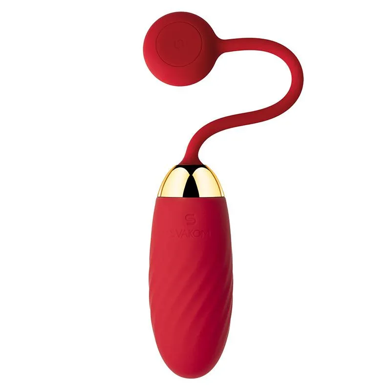 SVAKOM Ella App Controlled Rechargeable Textured Love Egg Vibrator