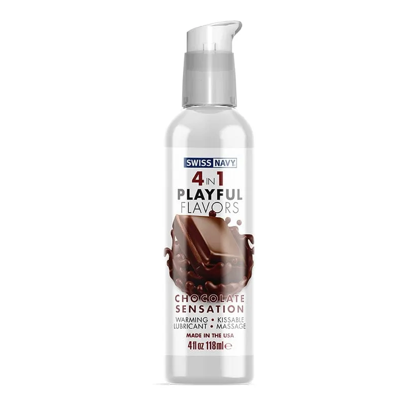 Swiss Navy 4in1 Playful Flavors Chocolate Sensation Lube