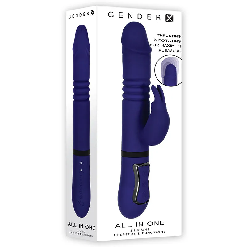 The Gender X Thrusting. Rotating Rabbit Vibrator