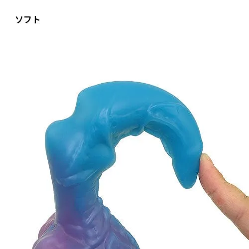 Tomax - Water Dragon Regular Silicone Dildo 8.26 (Deep Blue)