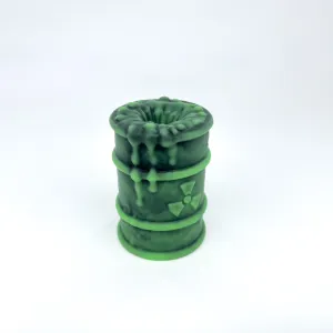 Toxxxik 'Toxic Slime' #2 soft (OO30) mini closed-end pen/stroker (trans)