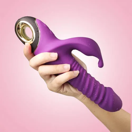 TOYBOX ZINK Super Navi rotational action vibrator PURPLE