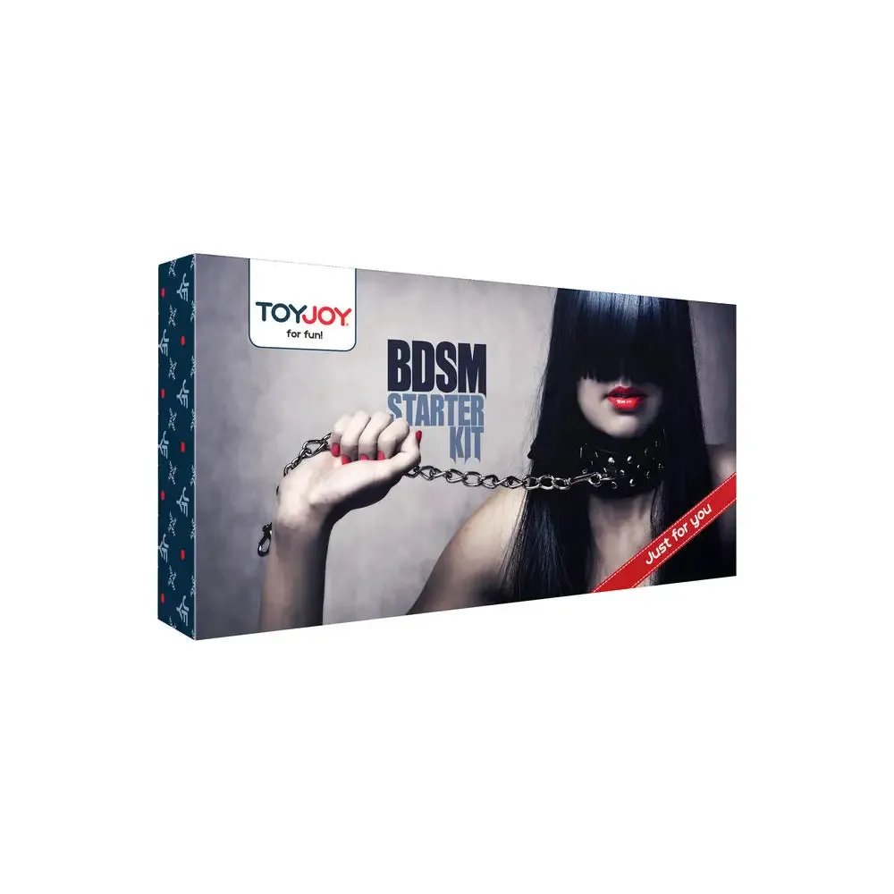 Toyjoy Black Bdsm Bondage Starter Kit