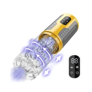TREK|Thrusting and Rotating Vibrating Male Msturbation Cup
